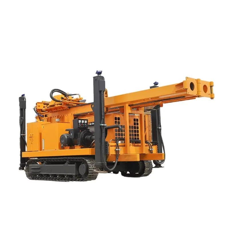 Full Hydraulic Core Drilling Rig — Crawler, 400–1000m Depth, Wireline Coring, CE