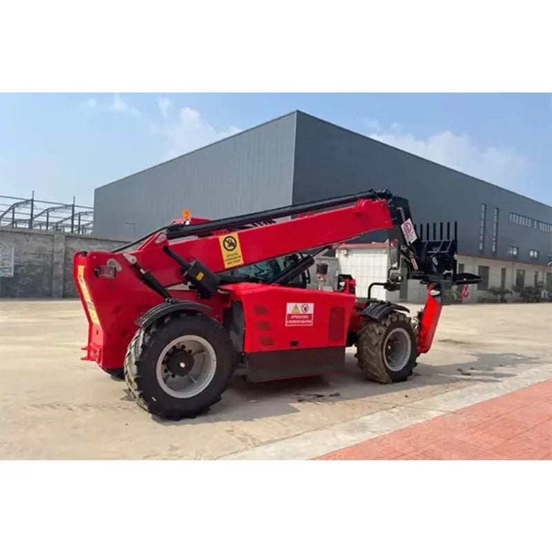 4 Wheel Drive EPA diesel Engine Telescopic Handler with 7-17 Metre Boom Heave 3ton Load Telescopic Forklift 4WD Telehandler