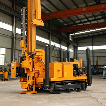 Full Hydraulic Core Drilling Rig — Crawler, 400–1000m Depth, Wireline Coring, CE