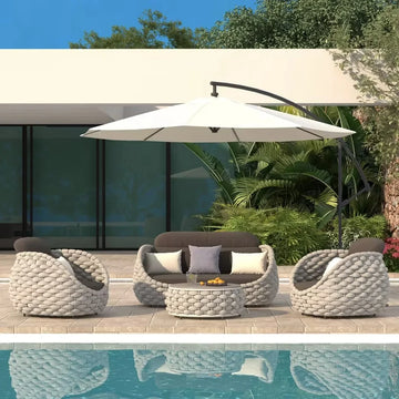 Outdoor Furniture Terrassenmobel Set Sof Exterior Jardn Salon De Jardin Exterieur Patio Furniture Set Garden Sofas