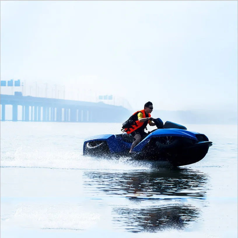 Amphibious Motorboat & Jet Ski — Adult Off-Road Watercraft