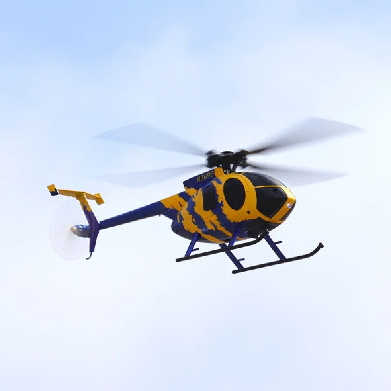 In Stock RCERA C184 Md500 Mini Self Stabilizing Rc Helicopter 6 Axis Gyro Remote Control Aircraft For Adult Outdoor Hobby Flyers