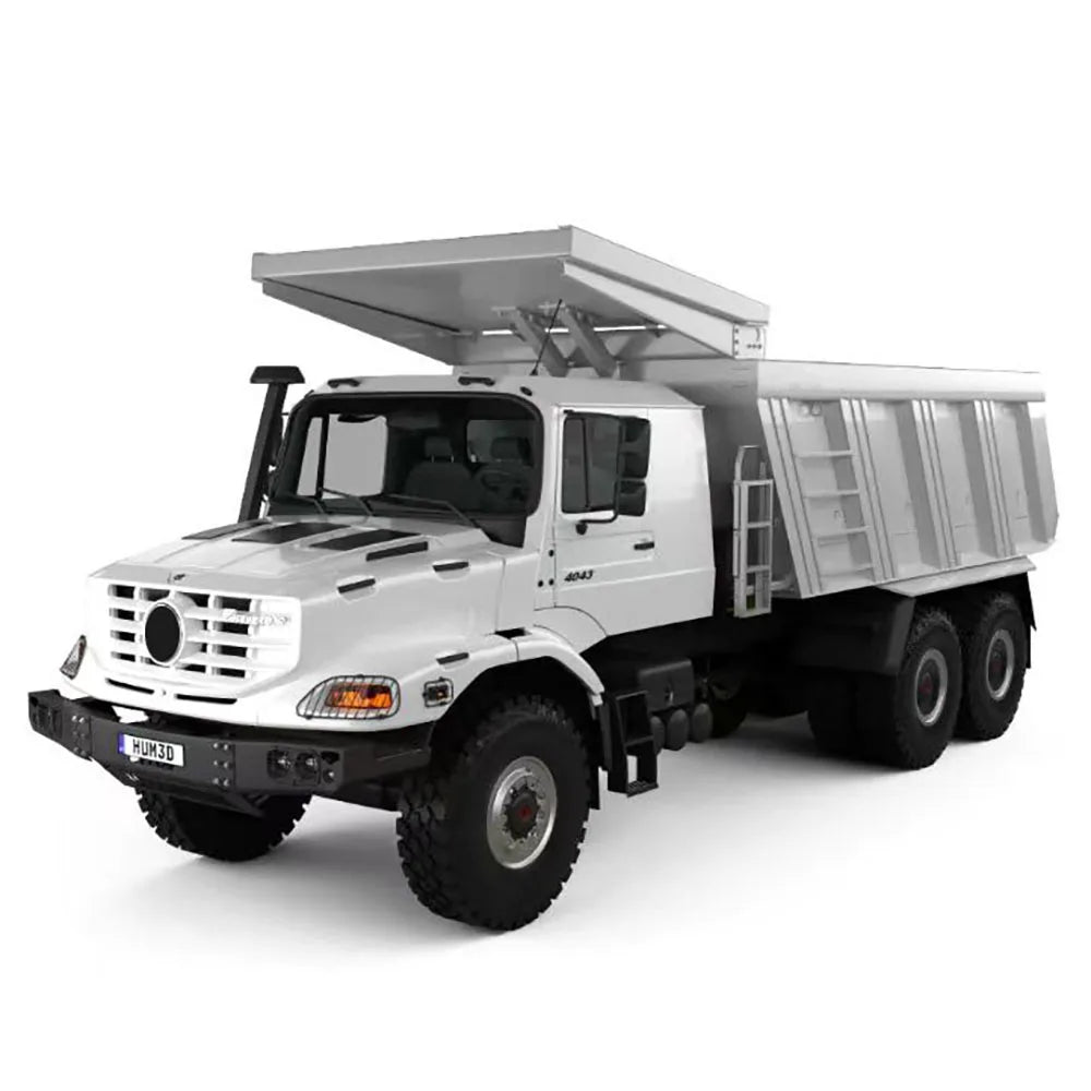 6x6 JDM 180 1/14 RC Hydraulic Dumper Truck Metal Remote Control Tipper Car Off-road Dump Truck Model W/ Radio Controller TH23265
