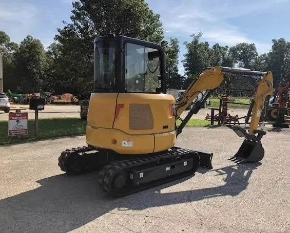 9035E 3.5 Ton 4 Ton Mini Garden Crawler Excavator with Auger Attachment Best Price for Sale