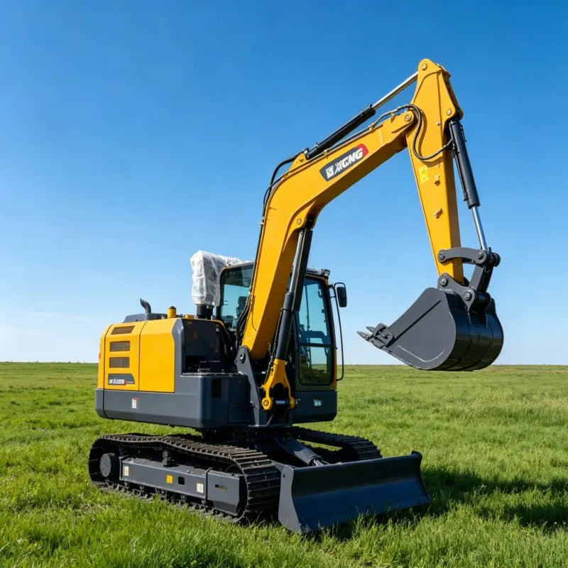 1.2 Ton Mini Excavator, No Cab Small Crawler Digger for Farm & Construction