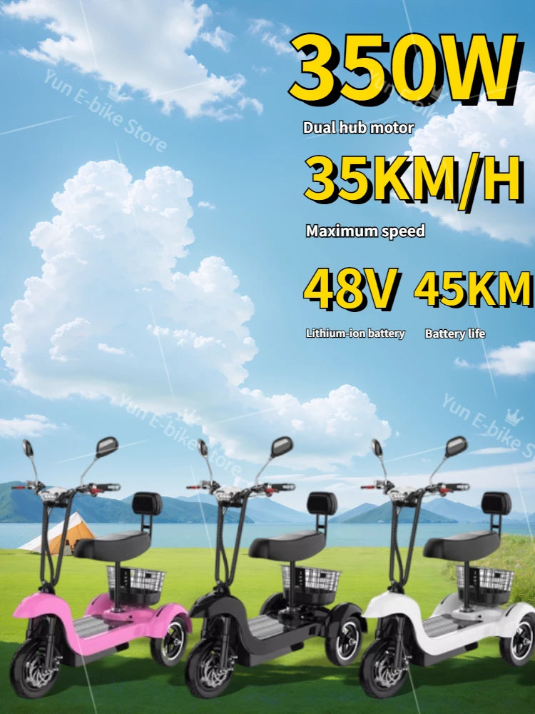 electric bike; Home use small folding electric scooter for ladies; Mini electric bike for picking up children and the elderly.