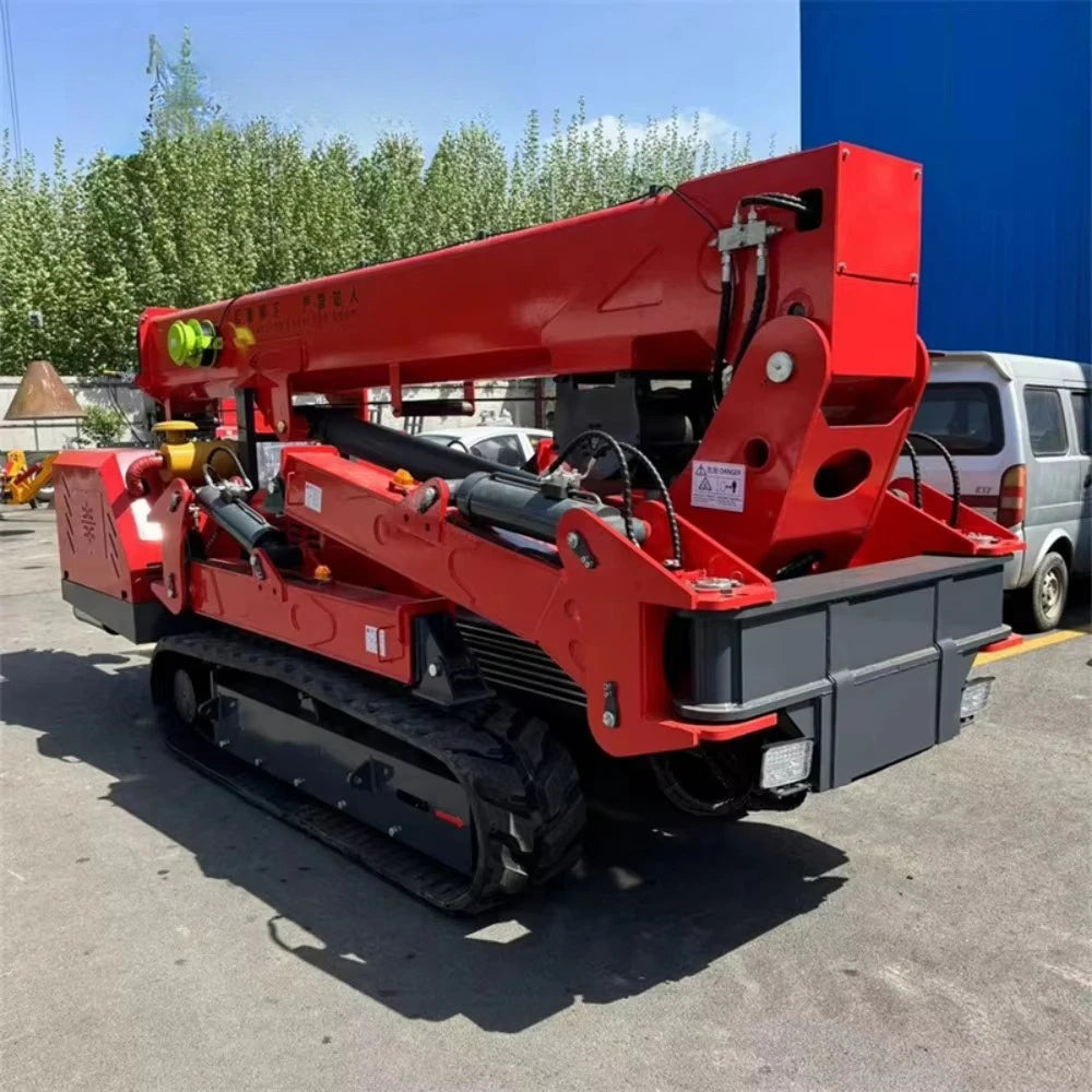Factory Price China Manufacturer Spider Crawler Crane 3-12 Ton Powered Engine Remote
