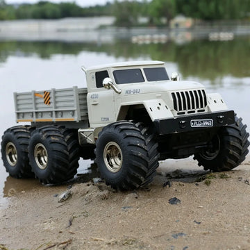 TNZZ-6081 1:12 Scale RC 6-Wheel Heavy Transport Truck — 4WD, 2.4GHz
