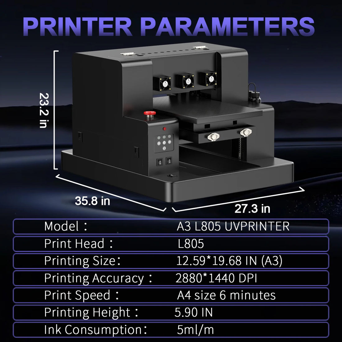 OYfame US EU Stock A3 A4 DTF Printer impresora UV dtf A3 For Epson XP600 DTF tshirt Printing Machine A3 For L805 UV DTF Printer
