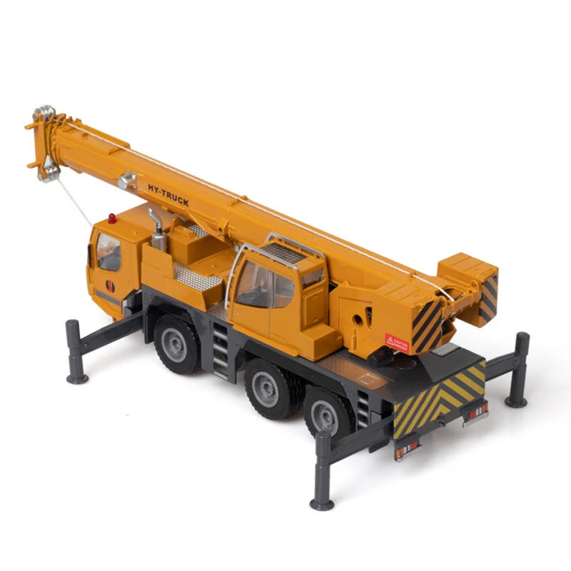 MAKEDA 1:50 Diecast Alloy Crane Model — 360° Rotating, Work Platform