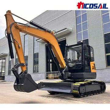OKW65 6-Ton Mini Crawler Excavator — Changchai 36.3kW, CE/EPA/ISO