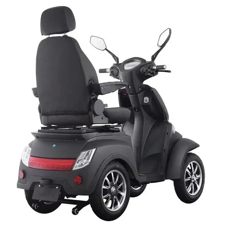 Heavy  folding walkers four wheel electric mobility fast scooter electric 4 wheel price for elderly and disabled
