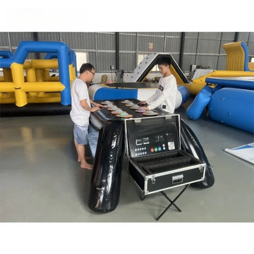 Table Adult Party Interactive Strike Light 10 Light Emitting Diode Inflatable IPS Game with Table Interactive Game System