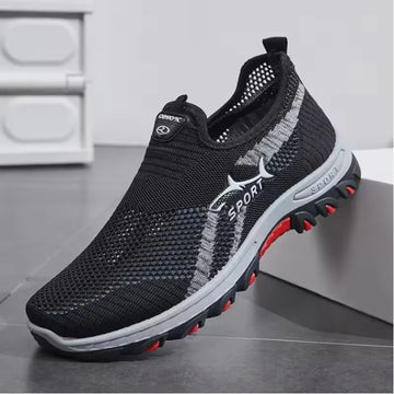 Men's Mesh Hollow Lightweight Walking Sneakers