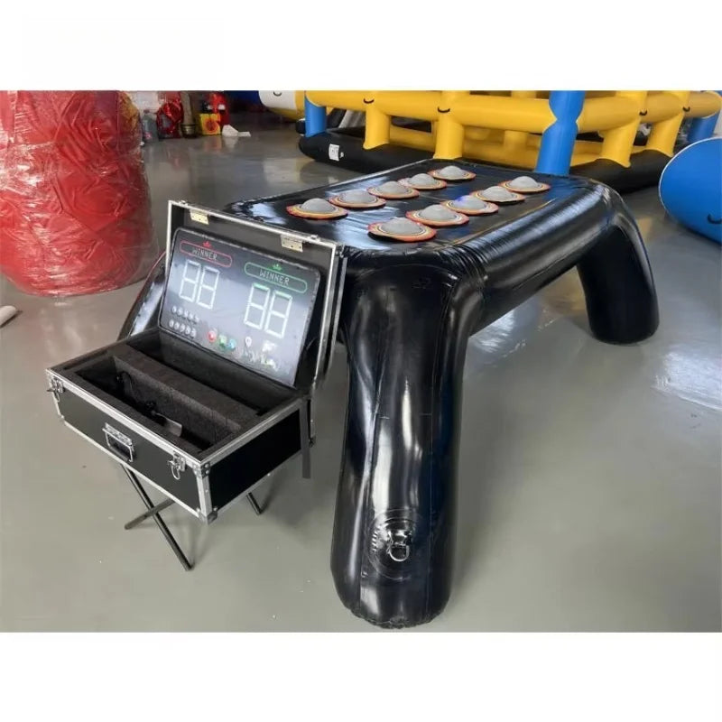 Table Adult Party Interactive Strike Light 10 Light Emitting Diode Inflatable IPS Game with Table Interactive Game System