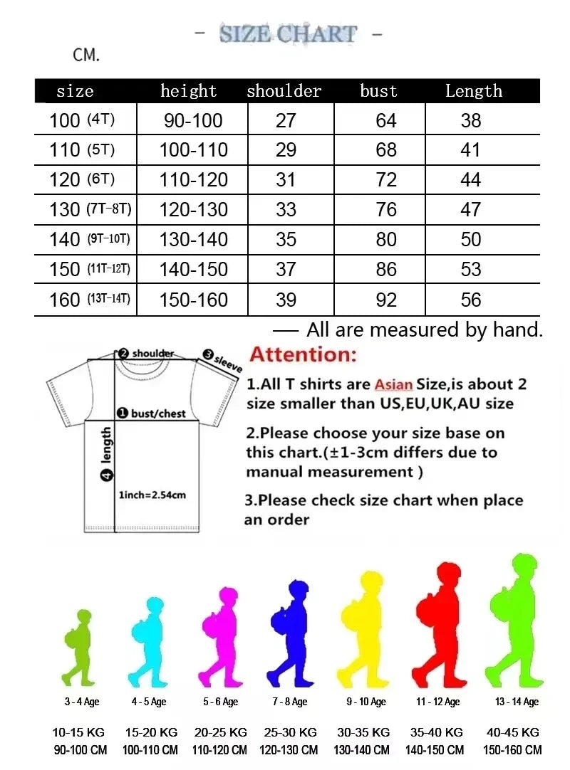 2026 New  K-POP Saja Boys Print Short-Sleeved Spring Summer Clothing for Boys and Girls Cute Cotton T-shirt for Boys and Girls