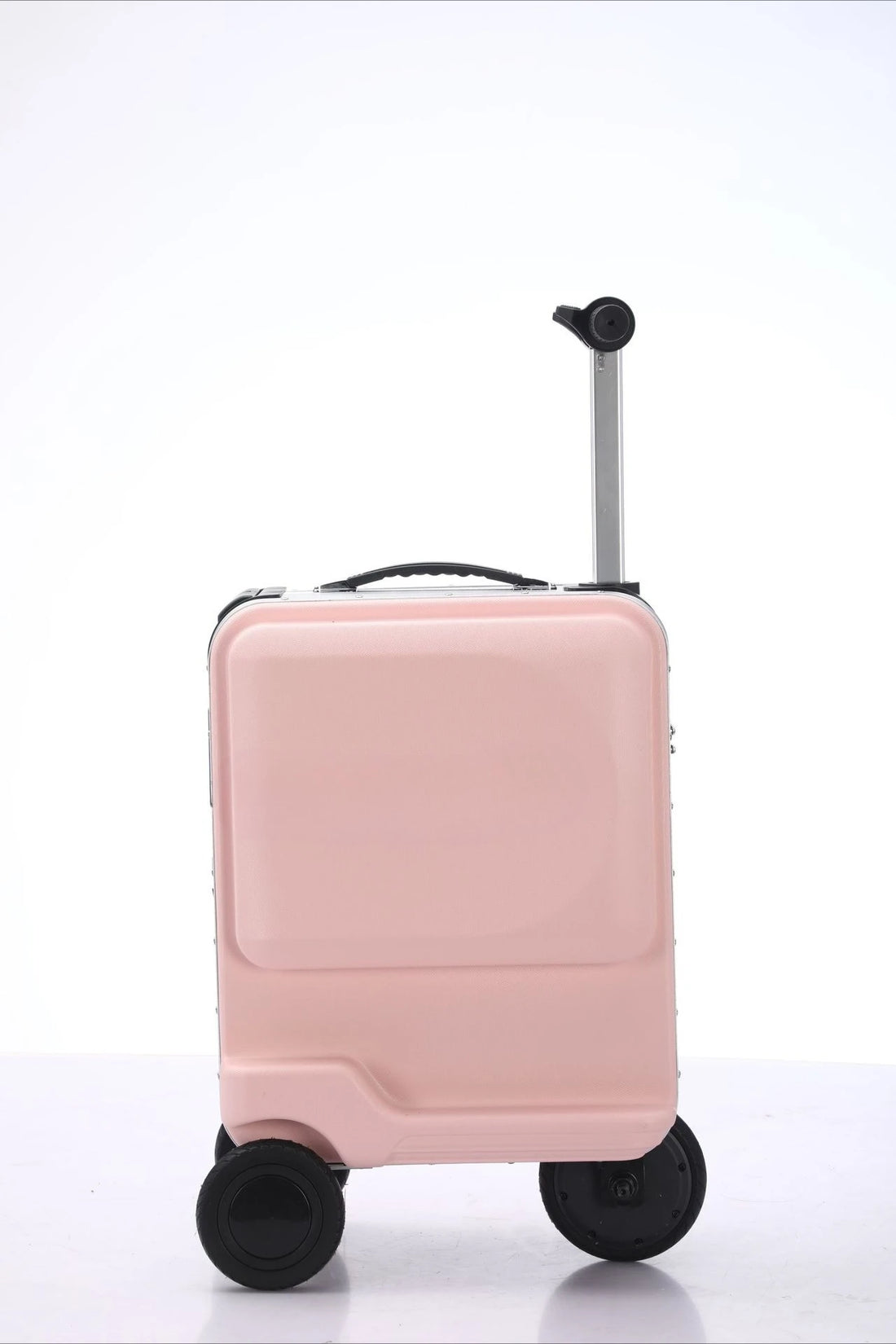 Electric suitcase can be boarded, smart cycling suitcase 20-inch trolley case can seat adults and children's transportation