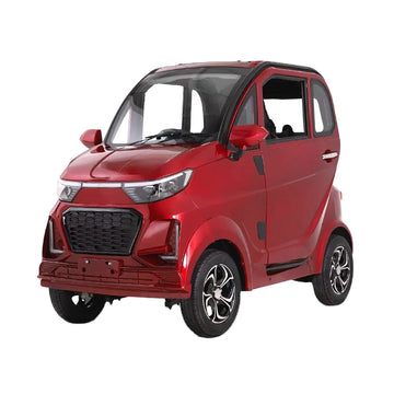 High Quality  Four Wheel Enclosed New Energy 4 Wheel Small Electric Mopeds mini electric car for taxi