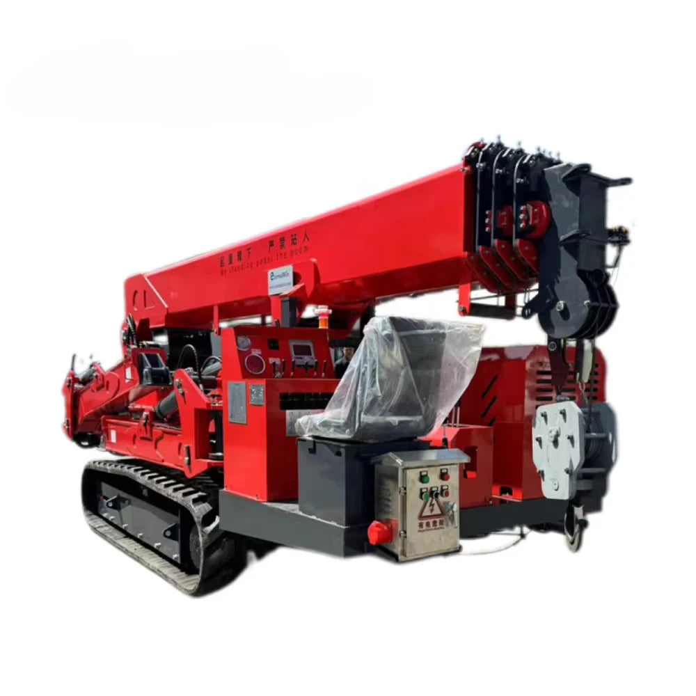 Factory Price China Manufacturer Spider Crane 3 5 8 12 Ton Crawler Crane CE/EPA Lifting Crane for Sale