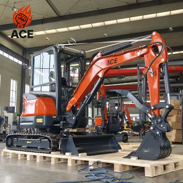 ACE Mini Crawler Excavator — Kubota/Yanmar Engine, 1.2–2.7T, Multiple Models