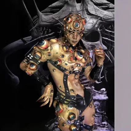 Eye Bead Monster Jumpsuit – Horror Party & GoGo Performance Costume